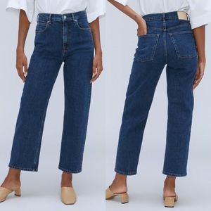 NWT Everlane The Way High Jeans Vintage Indigo